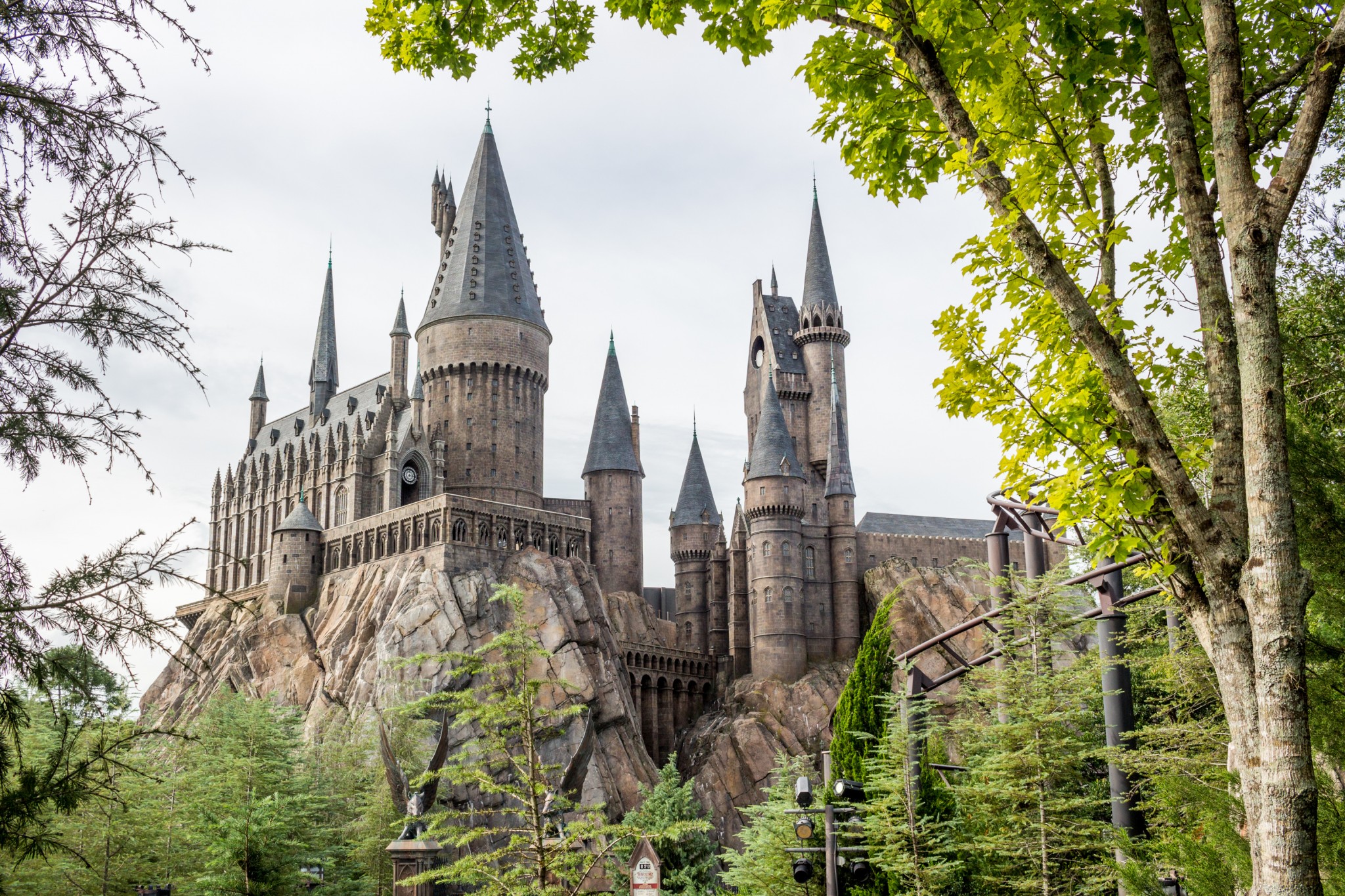 disney world harry potter castle